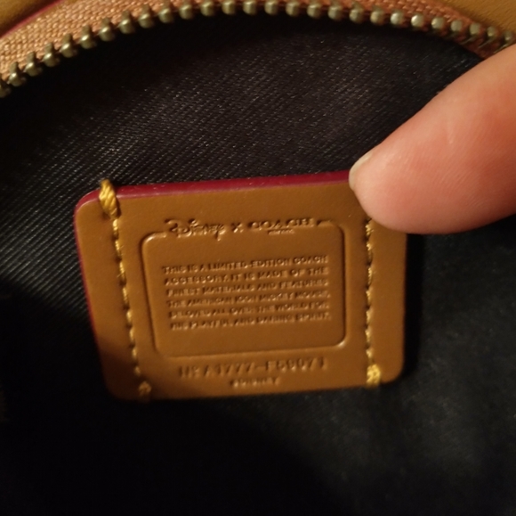 Coach Disney Mickey Coin Case - Picture 5 of 5